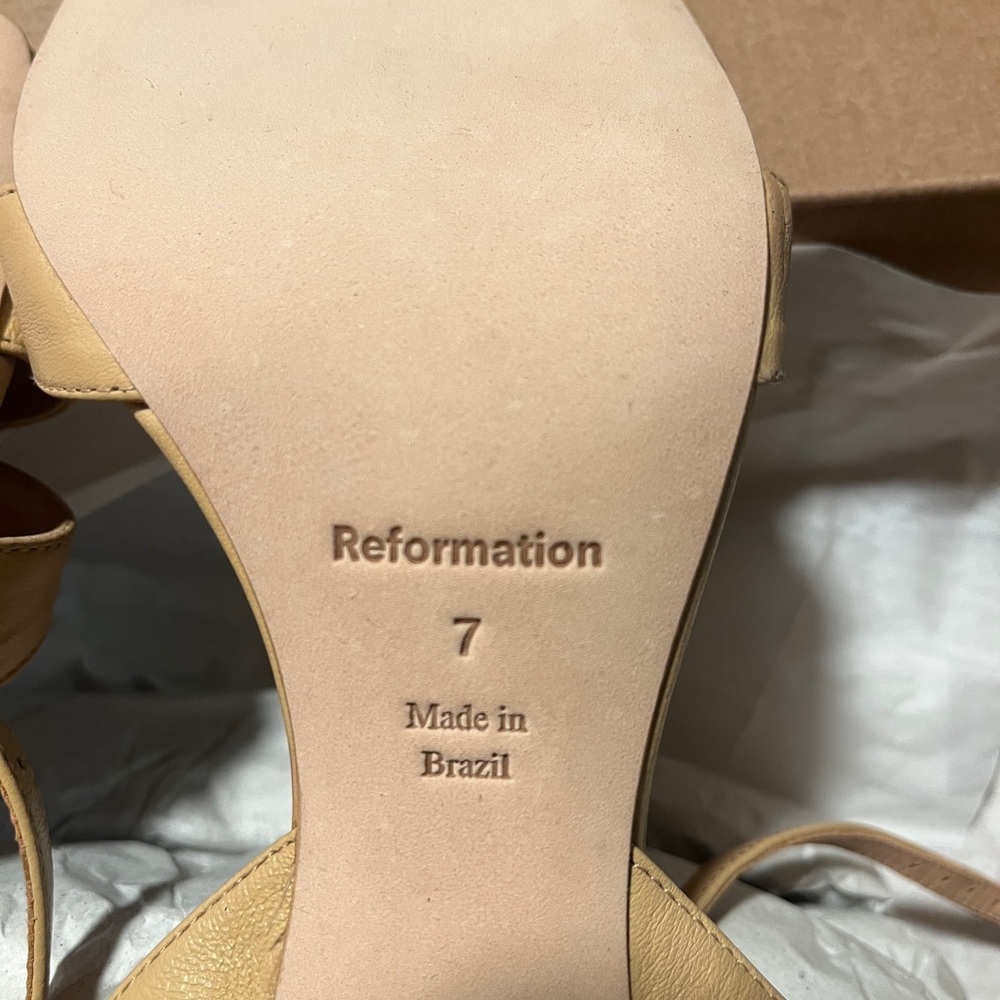 Reformation Grace Heeled Sandal - Picture 2 of 4